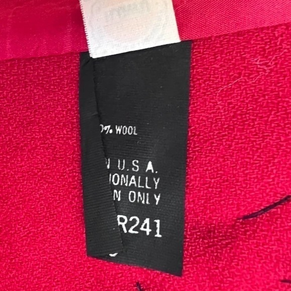 Vintage Lillie Rubin, red and black jacket - Picture 6 of 8